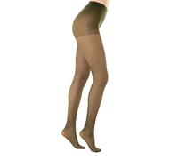 Gi&Gi Women's Sheer Tights 20 DEN, Moire Pattern, Multiple Colours Including Nude, Red and Dark Brown (UK, Alpha, S, M, Regular, Regular, military green)
