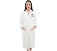 gi Graphic Impact Personalised His and Hers Old Times Robe Unisex Egyptian Cotton Terry Towelling Novelty Bathrobe Womens and Mens (White, S-M)