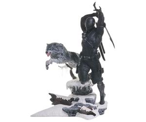 Gi Joe Gallery Snake Eyes 11 Inch PVC Statue