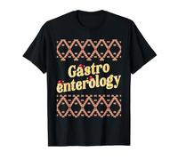 GI Nurse Gastroenterology Christmas Gastroenterologist Value Graphic T-Shirt, Men, Black, L