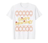 GI Nurse Gastroenterology Christmas Gastroenterologist Value Graphic T-Shirt, Men, White, M