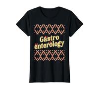 GI Nurse Gastroenterology Christmas Gastroenterologist Value Graphic T-Shirt, Women, Black, L