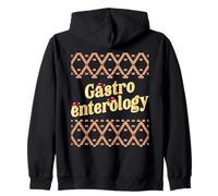 GI Nurse Gastroenterology Christmas Gastroenterologist Zip Hoodie