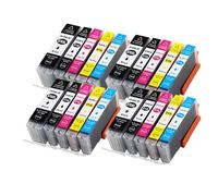 GI570 CLI571 XL Ink Cartridges Compatible For Canon MG5750 MG5751 | MG5752/MG6850/MG7750/MG6853/MG7753, Replacement Ink, Printer Carctridge(4SET)
