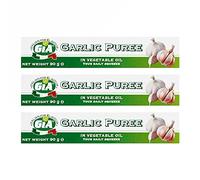 Gia Garlic Puree Tube 90g | Pack of 3