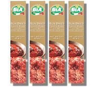 Gia Sun Dried Tomato Puree 80g Pack of 4 Bundled by The Great British Kitchen