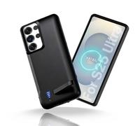 Giabuao Battery Case for Samsung S25 Ultra (6.8 Inch), 8500mAh Portable Charger Ultra Thin Extended Battery Case Phone Charger and Protective Case with Charging Function for Samsung S25 Ultra - Black