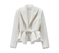 Giacca 1 Bottone - female - Genny - Blazers - White - S - Jackets S