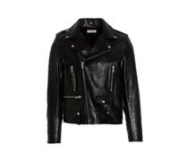 SAINT LAURENT leather biker jacket - Size: 50 - male