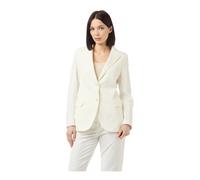 Giacca Monopetto Taglio Vivo - female - Eleventy - Blazers - White - L - Jackets L