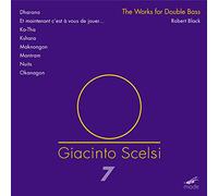 Giacinto Scelsi – The Works for Double Bass – CD (Kolor, Han, Fan, Black)