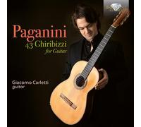 Giacomo Carletti – Paganini: 43 Ghiribizzi for Guitar – CD (2025)