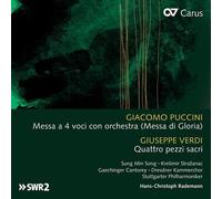 Soloists; Hans-Christoph Rademann; Dresden Chamber Choir; Stuttgart Philharmonic - Puccini: Messa di Gloria/ Verdi: Quattro pezzi sacri