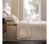 Giacomo Satin Cotton Duvet Cover Ecru