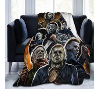 Giafcsa Horror Movie Throw Blanket 50"X40", Ultra-Soft Micro Fleece Blanket, Soft Cozy Blankets for Bed Couch Bed Sofa Living Room