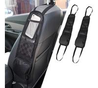 GIAK Car Organisers Car Seat Side Storage Bag Car Storage 2 Pack 3 Car Pocket Car Organiser Front Seat For All Vehicles Convenient To Put Ltems