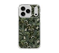 GialCenik Green Botanical Plants Phone Case Compatible with iPhone 17 Pro Max, Nature Floral Leaves Cover for iPhone 17 Pro Max, Soft Trendy Design TPU Bumper Cover Case