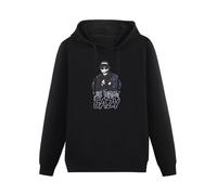 GIALESS Mens Hoodie Eazy-Z We Want Eazy New Hoody Men'S Fashion Crew Neck Long Sleeve Cotton Tops Black S