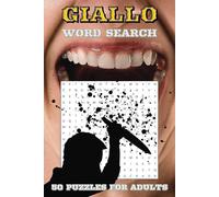 Giallo Cinema Word Search: 50 Puzzles For Adults