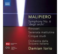 Svizzera Italiana / Iorio – Malipiero: Symphony No. 6 – CD – NAXOS
