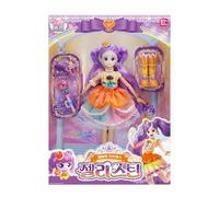 GIANANO Catch Teenieping 4, Tiniping Friends Color Change Princess Figures, Bright Purple Princess 젤리스틴