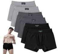 Gianci 6 Pack Mens Boxers Shorts Multipack | Breathable Cotton Boxer Shorts for Men with No Itchy Label | Soft & Flexible Mens Underwear | Skin-Friendly Perfect for Daily Use & Sports