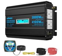 GIANDEL 2000W Power Inverter DC 12V to AC 240V Pure Sine Wave