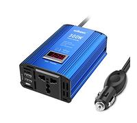 GIANDEL Car Power Inverter 300W DC 12V to 240V 230V AC | Modified sine wave with 4.8A Dual USB Adapter with LED Display