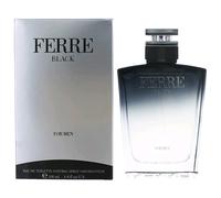 Gianfranco Ferre Black Eau de Toilette Spray for Men, 3.4 Ounce