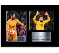 Gianluigi Donnarumma Football Player A4 Printed Signed Autograph Photo Display Mount Gift