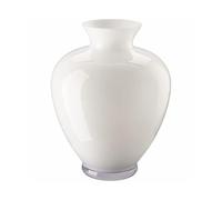 Gianna White Glass Vase 36 cm