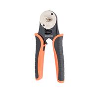 GIANNEER Deutsch Crimp Tool Closed Barrel Crimper 4 Way Indent 8 Impression Type Pin Crimping Tool for Deutsch Connector 14, 16, 18 AWG