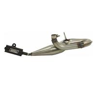 giannelli full system exhaust homologated nocat compatible with piaggio vespa 200 px mototopgun 30513 + 30507