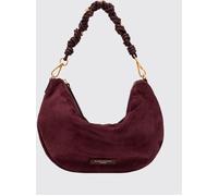 GIANNI CHIARINI Cleo Leather Shoulder Bag with Braided Removable Handle