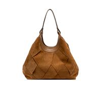 Gianni Chiarini Dua Bucket Bag Suede Leather Caramel M