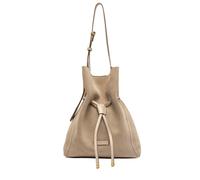 Gianni Chiarini Dua bucket bag with Cavallino effect Nude L