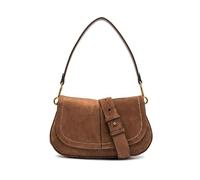 Gianni Chiarini Helena Round Shoulder Bag Genuine Leather 28 cm brown