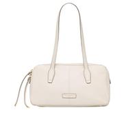 Gianni CHIARINI Leather Aryna Shoulder Bag Marble creme-white