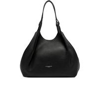 Gianni CHIARINI Leather shopper bag shoulder bag Dua Shopping Bag Nero black