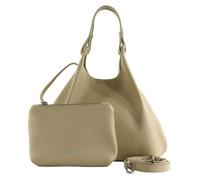 Gianni CHIARINI Leather shoulder bag Dua Handbag Alabaster creme-white