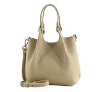 Gianni CHIARINI Leather shoulder bag Dua Handbag Alabaster creme-white
