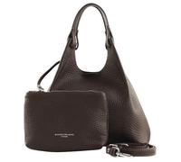 Gianni CHIARINI Leather shoulder bag Dua Handbag Espresso dark brown