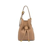 GIANNI CHIARINI Sienna drawstring leather bucket bag - Neutrals One Size