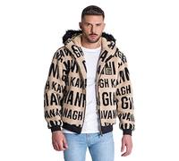 Gianni Kavanagh Men's Beige Bronx Sherpa Jacket, XS