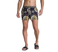 Gianni Kavanagh Men's Black Beirut Swimshorts Swim Trunks, XS