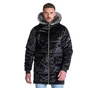 Gianni Kavanagh Men's Black Courchevel Coat, XS