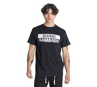 Gianni Kavanagh Men's Black Jenga Tee T-Shirt, M