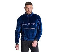 Gianni Kavanagh Men's Blue Signature Sherpa Sweat Sweatshirt, Azul, M