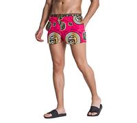 Gianni Kavanagh Men's Pink Beirut Swimshorts Swim Trunks, XS