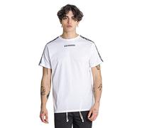 Gianni Kavanagh Men's White Signs Tape Tee T-Shirt, M